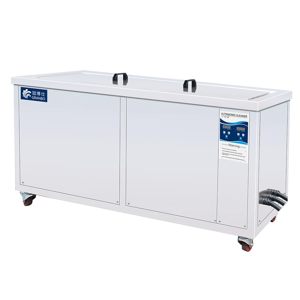 1500W Ultrasonic Washer 96L Soak Tank Stainless Steel Gun Parts Bullets Hardware Tube Ultrasonic Cleaner with Digital Heater
