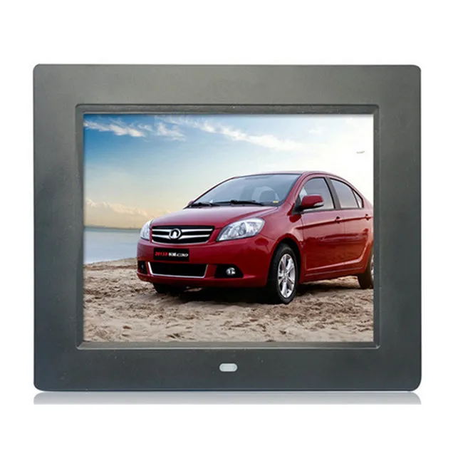 
 Bulk wholesale 8 inch Slim LCD digital photo frames with power adapter  
