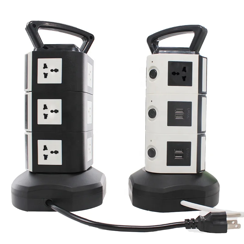 Выдвижной удлинитель универсальная розетка удлинитель с ручкой