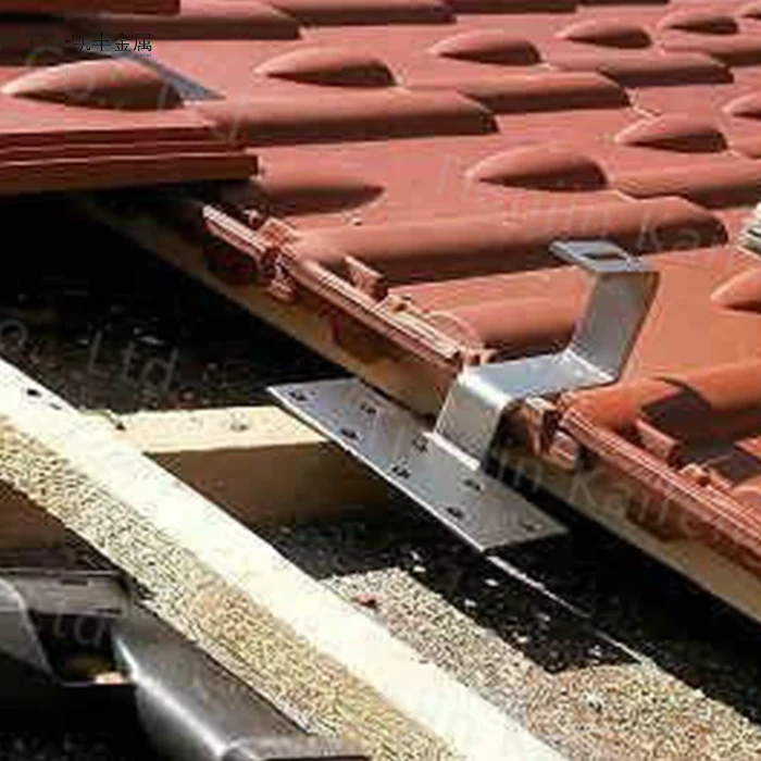 
Stainless Steel Tile Roof Metal Hook For Mounting Solar Panel Support 