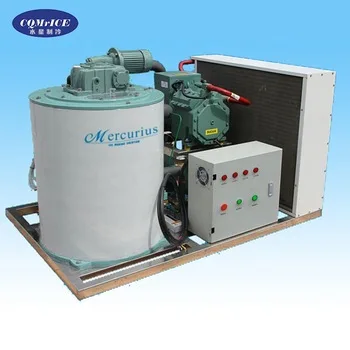 Food processing 10 ton ice  cube bags refrigerator making machine