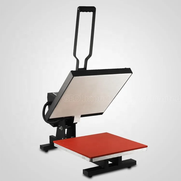 Guangzhou  38*38cm Flat Heat Transfer Machine 15*15 inch  Sublimation Iron Magnetic Press for T-shirt Fabric Bag Clothes Garment