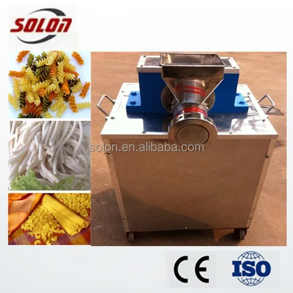Hot selling vegetable pasta maker machine/fusilli making machine/spaghettiy making machine