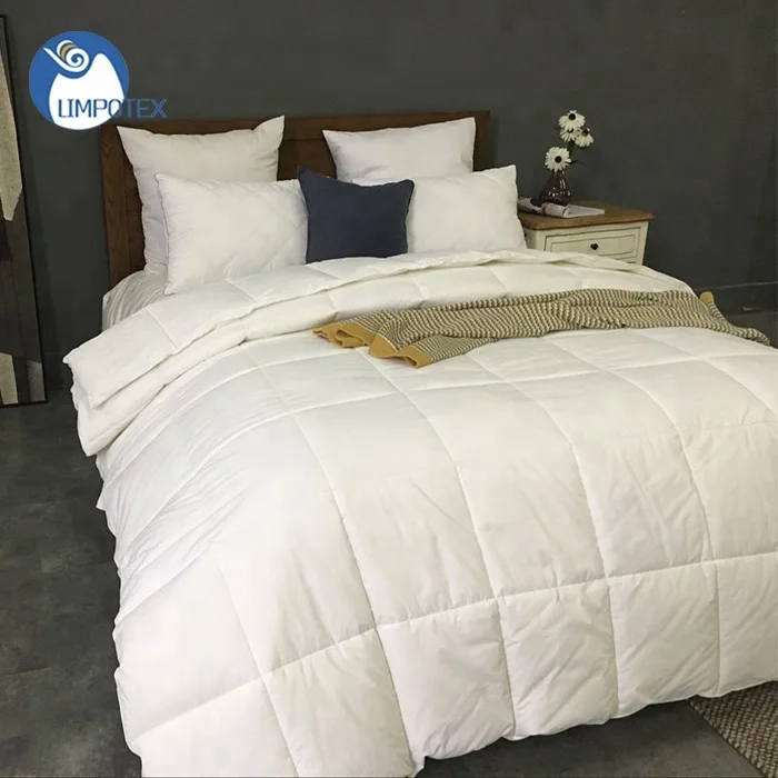 All season soft and light queen size silk duvet bedding comforter