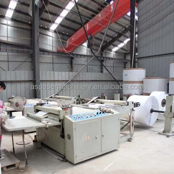 
Automatic used paper cutting machine from machinery industrial manufacturer for sale 