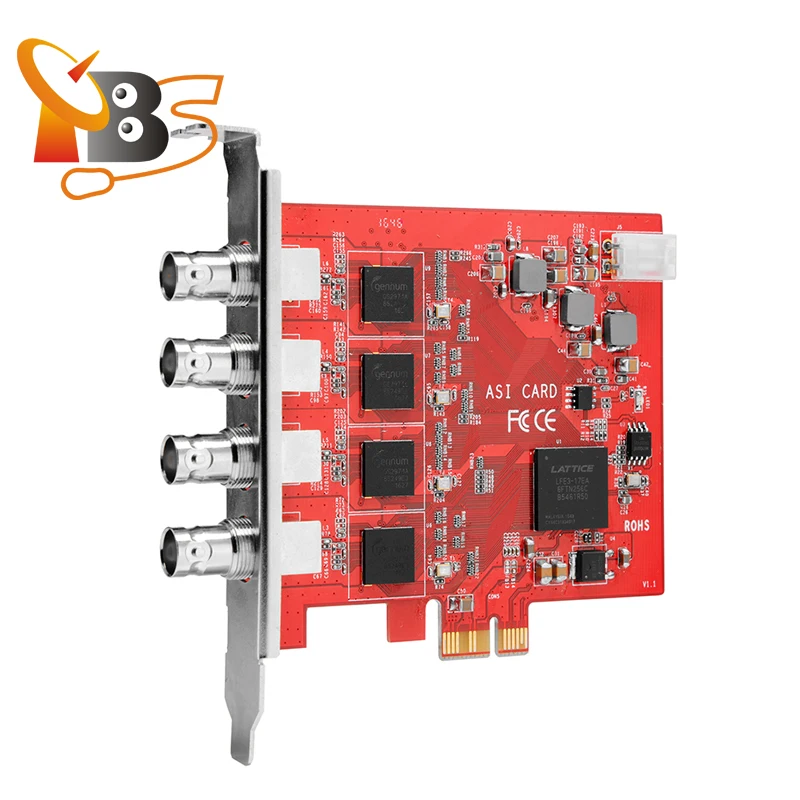 TBS690A 4 Input DVB-ASI Capture Card for HD ASI video and Audio capturing