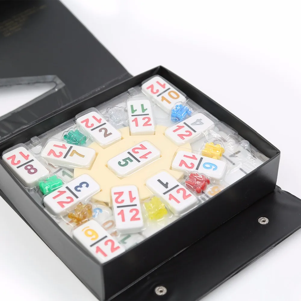 Domino games manufacturers Domino blocks double 12 Mexican train dominoes