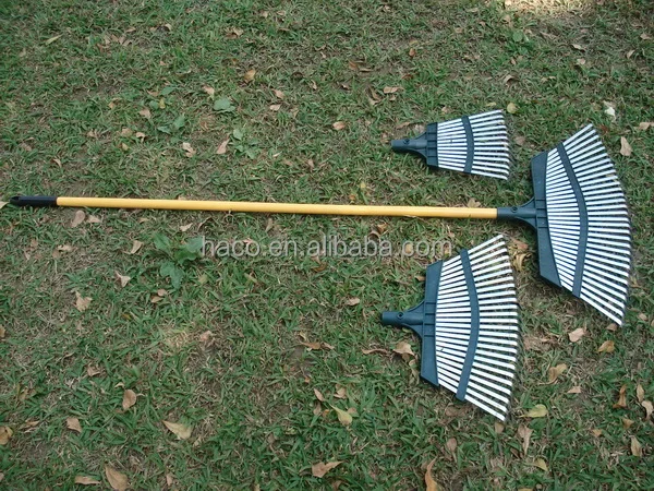 25 Tine stainless steel Grass Garden Leaf Rake