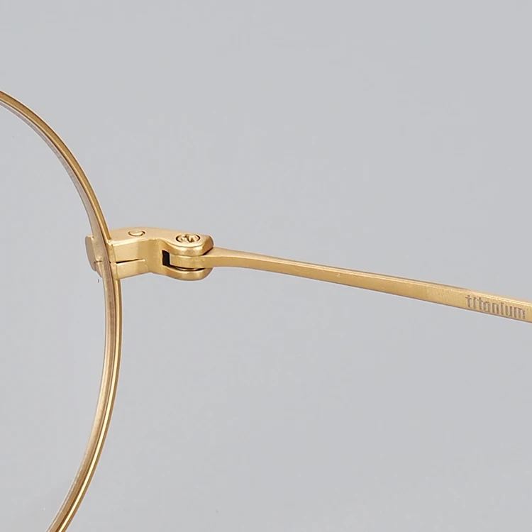 italy design fashion titanium optical eyeglass business round frames china factory wholesale myopia prescription eyewear