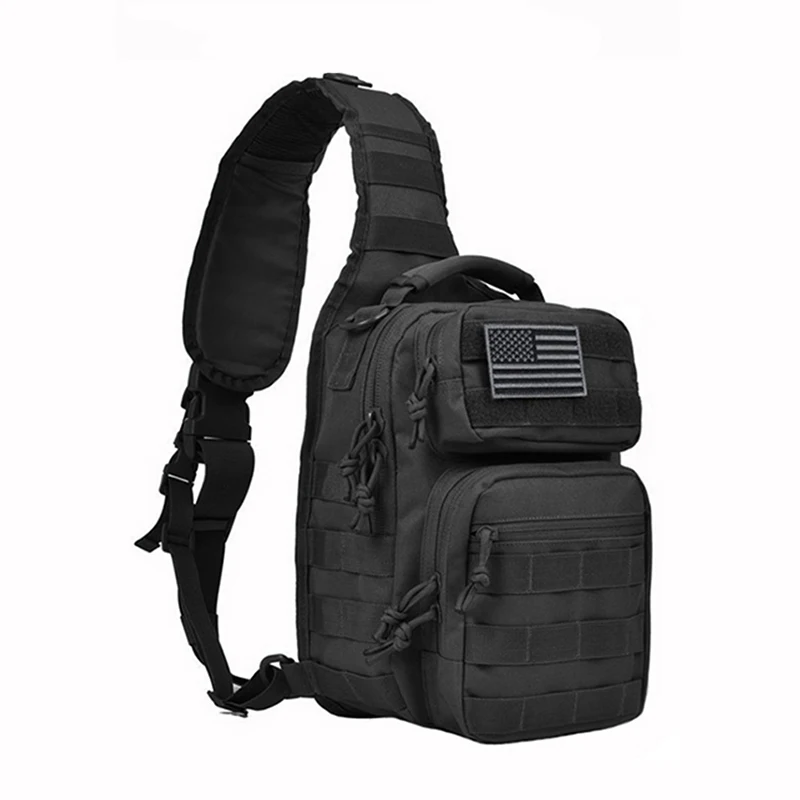 
Outdoor Camping Hiking Molle Assault Range EDC Molle Assault Small Bags Pack Military Rover Shoulder Tactical Sling Bag 