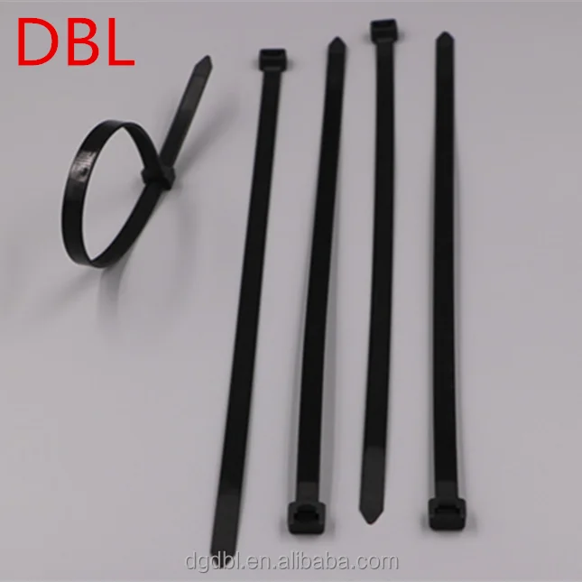 UV black nylon cable ties