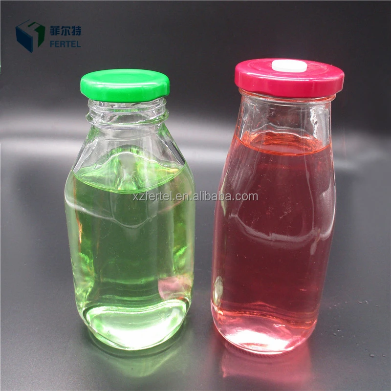 
wholesale customized logo cute empty 250ml glass milk drinking bottles with colored straw lids 