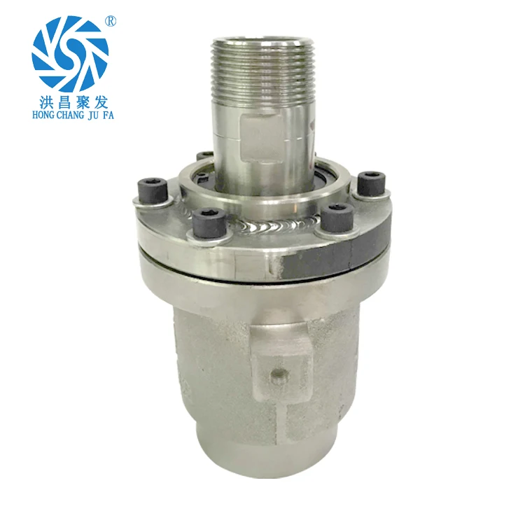 high pressure resistant 32A duoflow rotary joint for oil with flange end