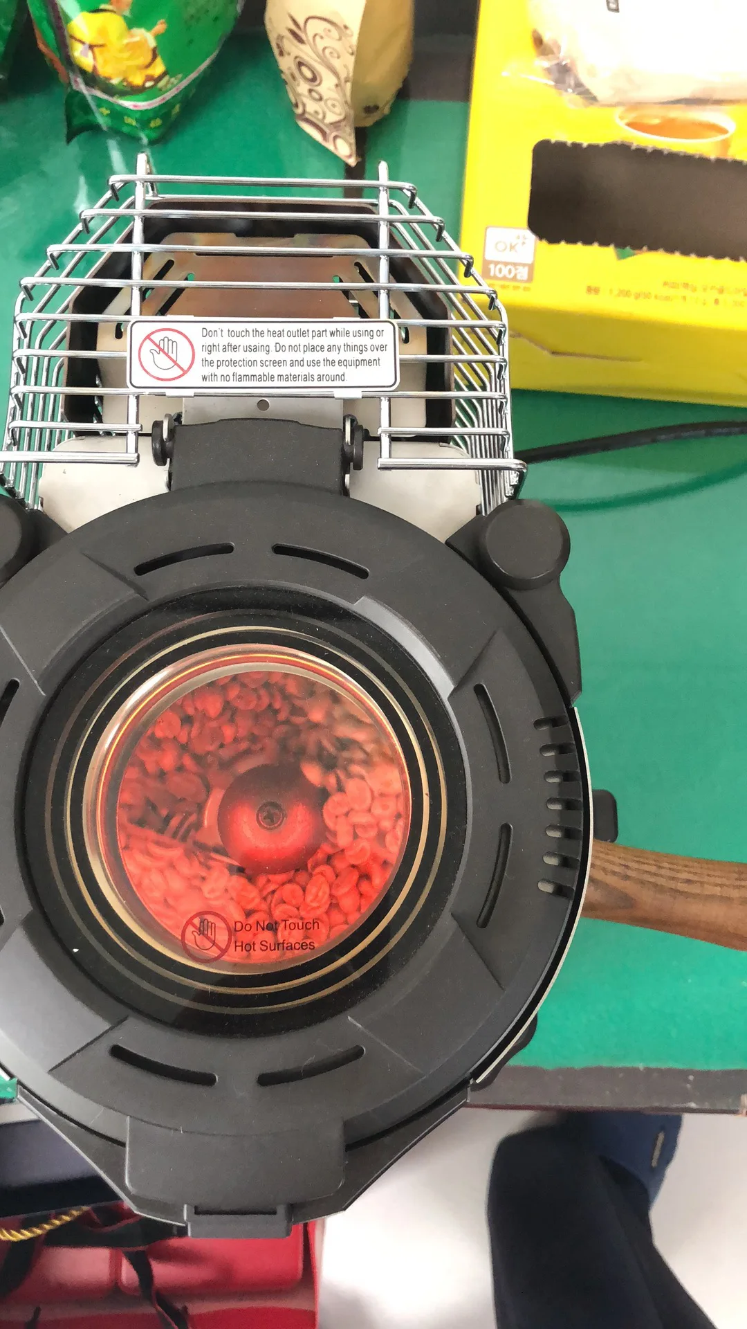 High quality small gas coffee roaster mini machine