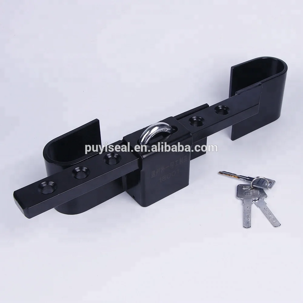 container door lock padlock with 3 keys barrier seal
