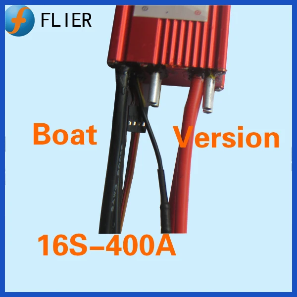 Water-cooled brushless marine 16S 400A ESC+program box