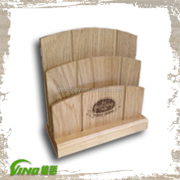 Good Quality wooden menu stand Restaurant food menu display menu holder stand