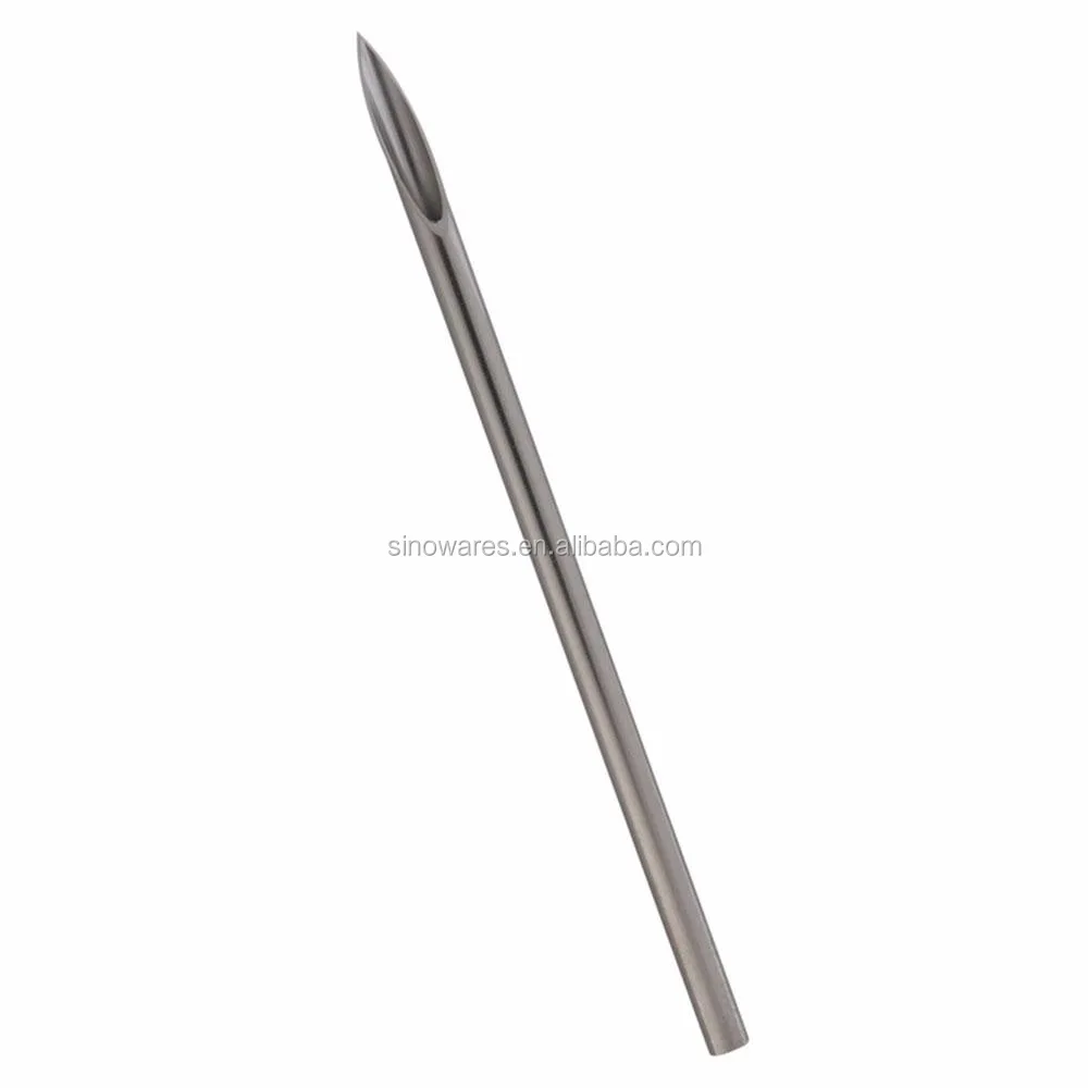 Customized stainless steel cannula and lancet needle