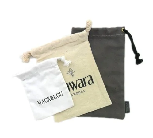 Высококачественный Пользовательский логотип с печатным дизайном, мягкий атласный хлопковый пылесборник на шнурке