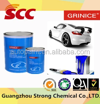 Good flow and high gloss basecoat for cars