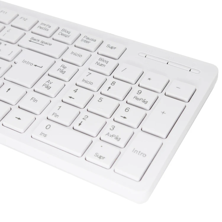 
Hot sale Ultra Slim wired 101 keys standard silicon computer keyboard for desktop 