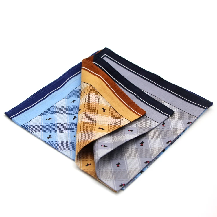 Китайский производитель, носовой платок из чистого хлопка с индивидуальным дизайном