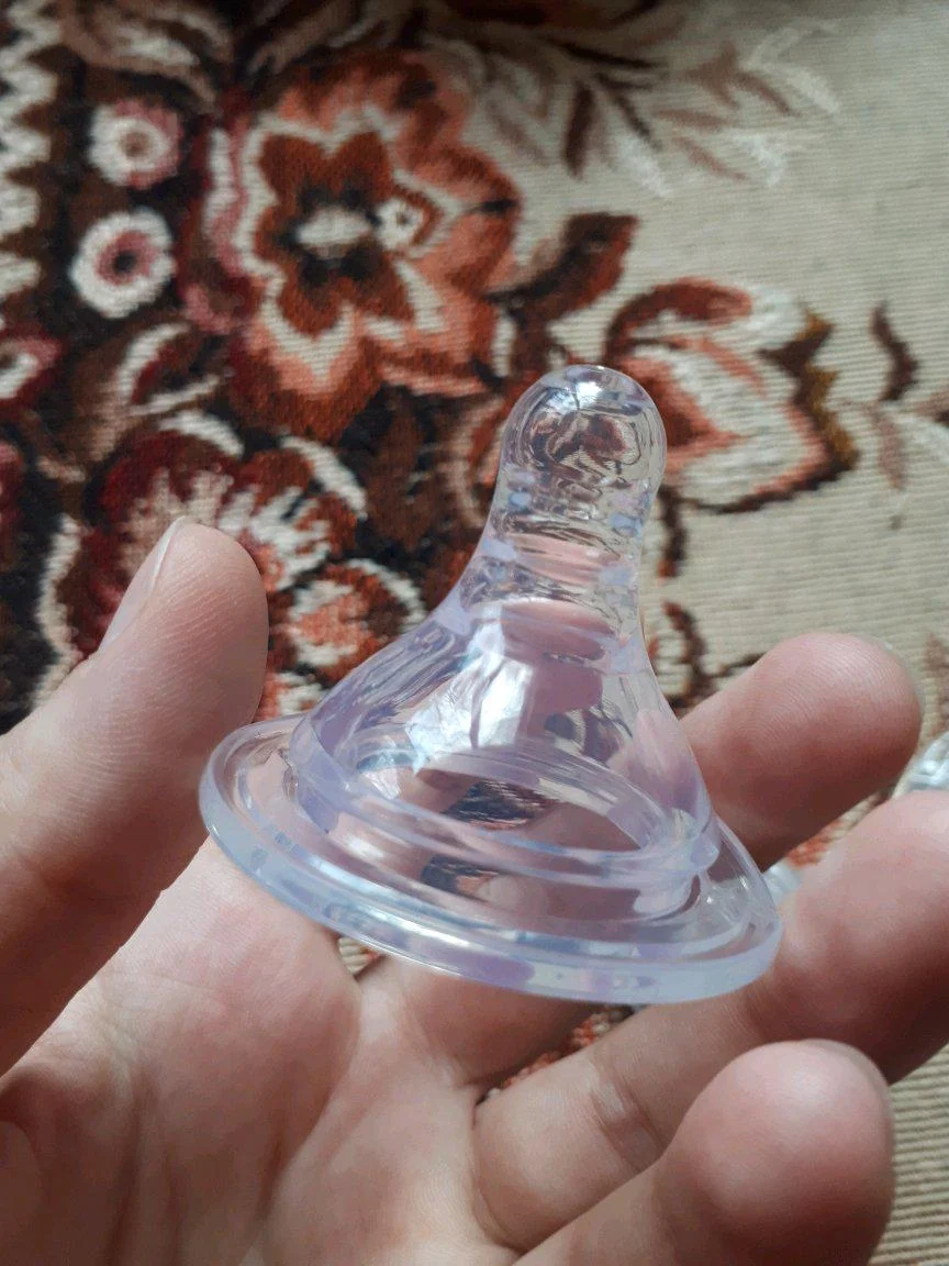 Baby Toy Silicone Nipple with New Design for Wide Neck Baby Bottle Pacifiers for Children