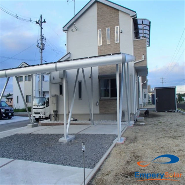Modern design carbon steel carport pv solar carport mounting system solar system