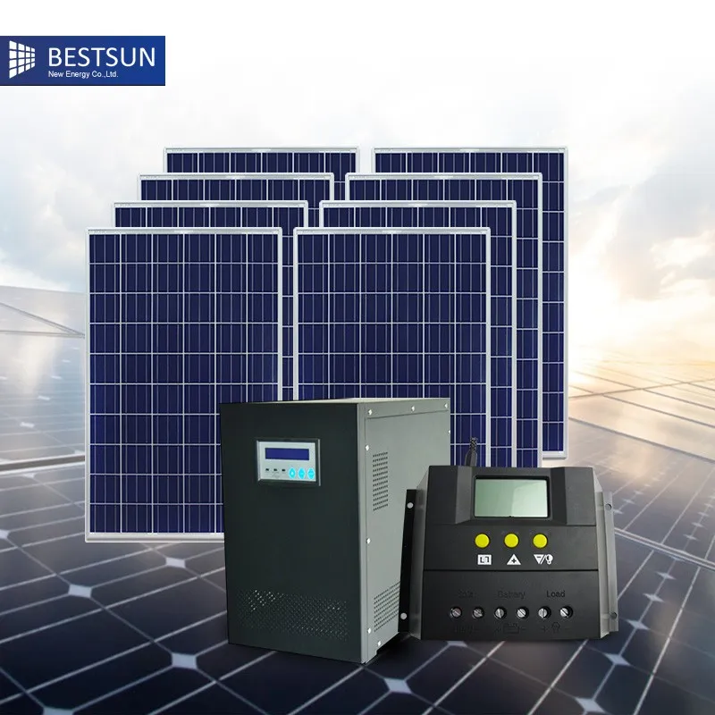 
BESTSUN solar cells sun power system 5KW / solar energy kit set 5000W / solar panels 5kva price system for home 