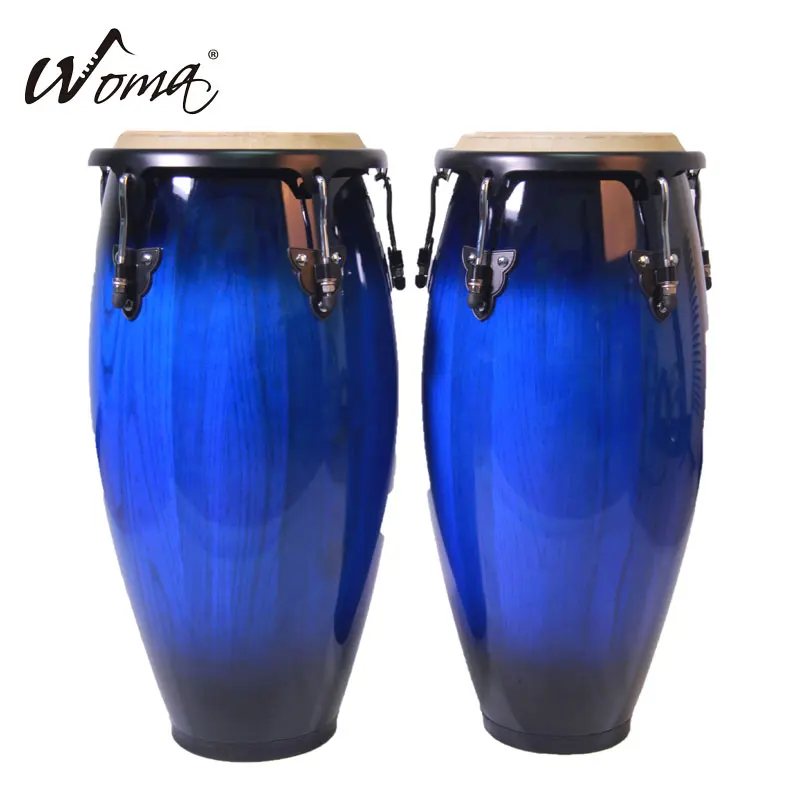 Latin Percussion Wooden Conga Drum Set