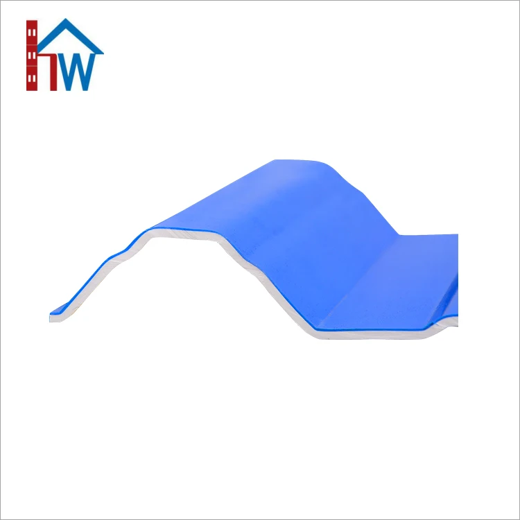 
Superior quality lightweight colorful fireproof plastic wave apvc roofing sheet tiles 