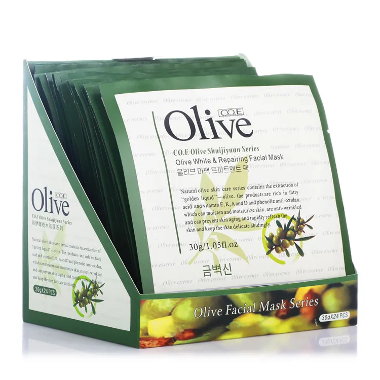 
Olive Hot Sale White Repairing Korea Facial Mask 