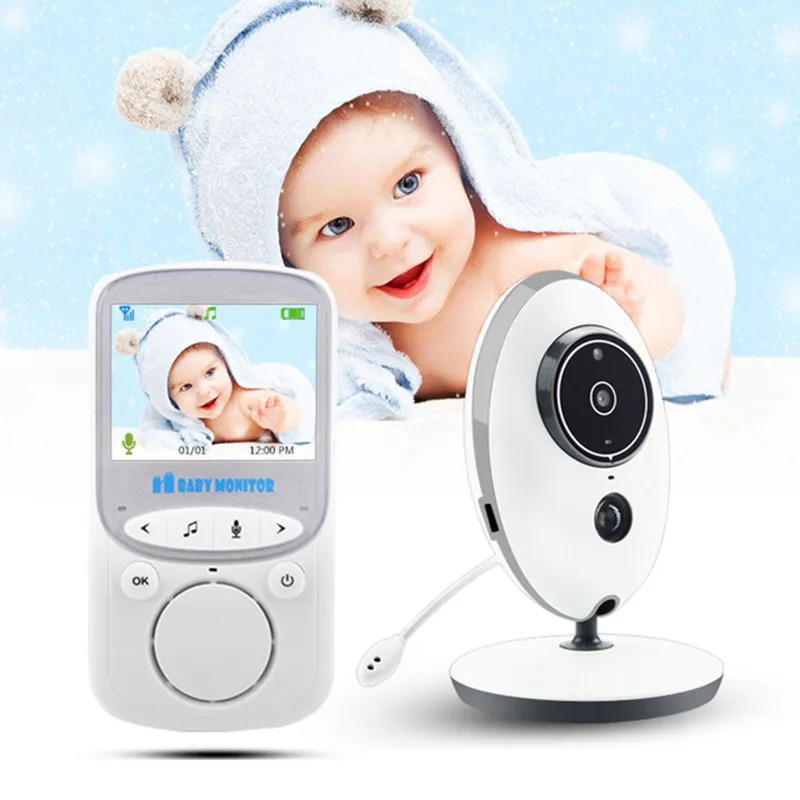 Long Range Wireless Monitor System VB605 Baby Care Alarm Video Baby Camera With Night Vision