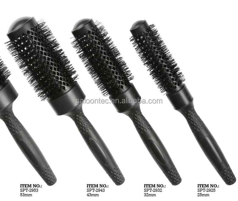 Nano Thermal Ceramic & Ionic Round Barrel Hair Brush
