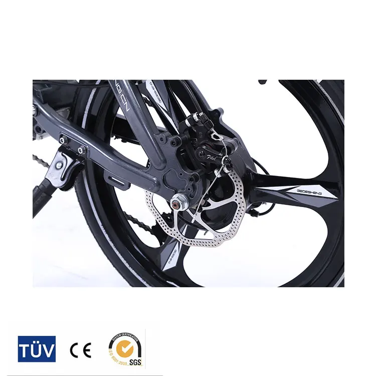 
China 36v disc brake 20 inch sport mini folding electric bicycles bike 