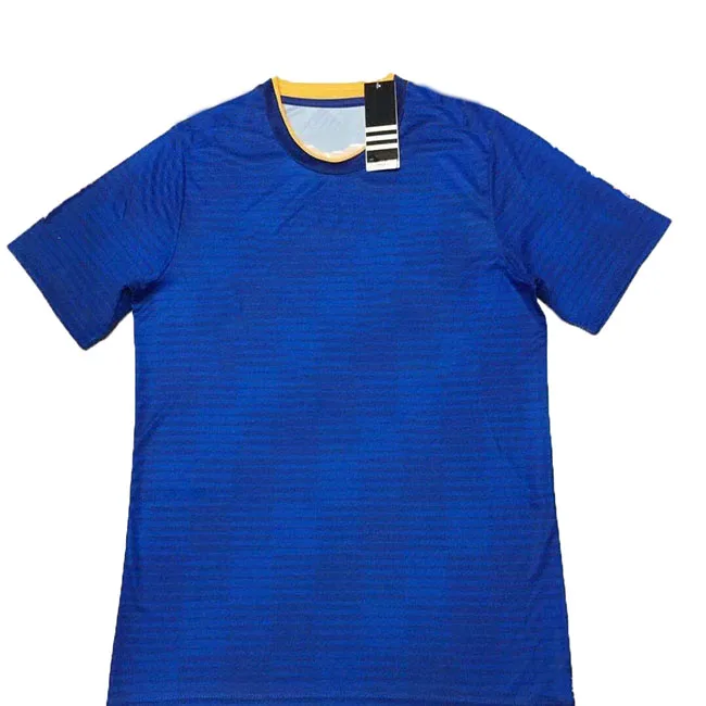 2018 19 Club Soccer Jerseys New home Away Yellow Blue Camisetas Football