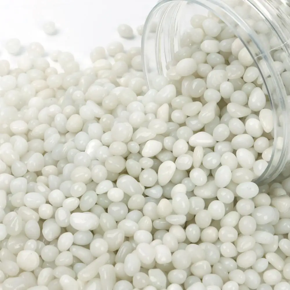 Wholesale High Luster Porcelain White Fire Glass Beads for Fire Pit Fairy Garden Decoration