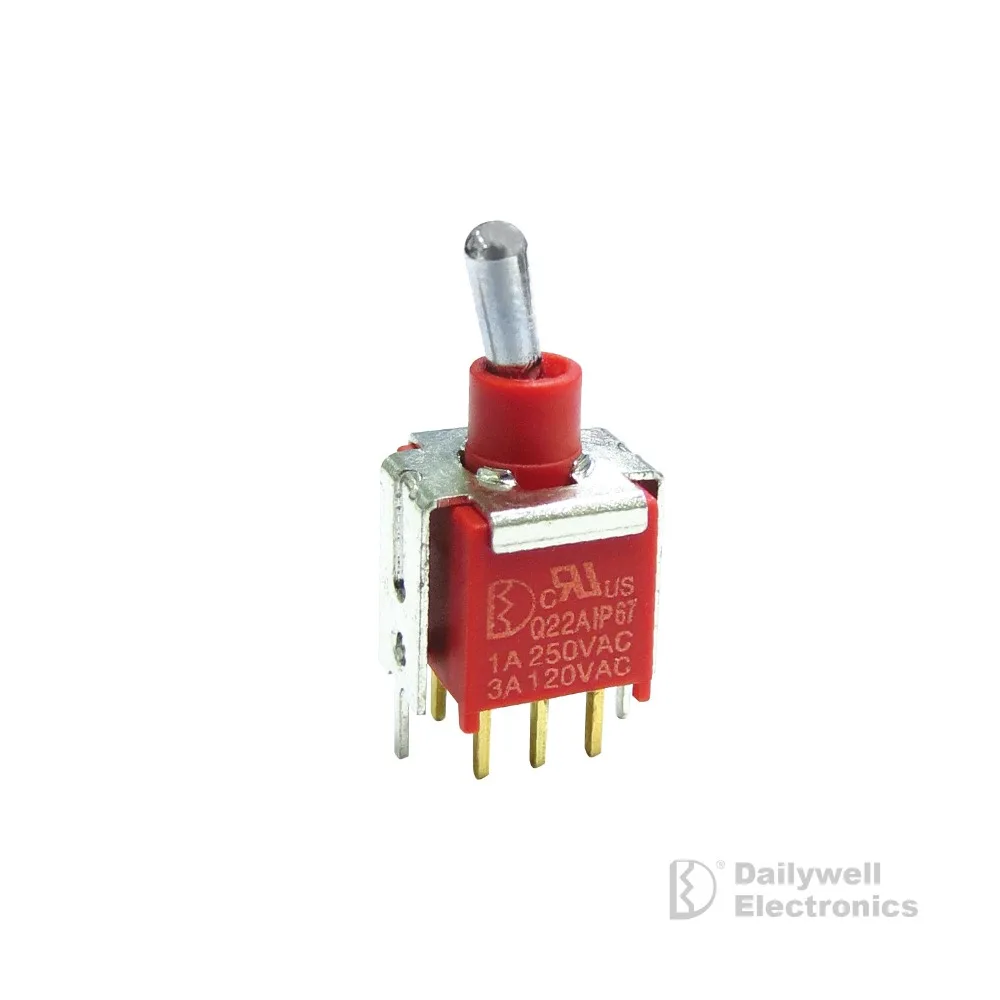 
IP67 Sealed Sub-Miniature Toggle Switch 