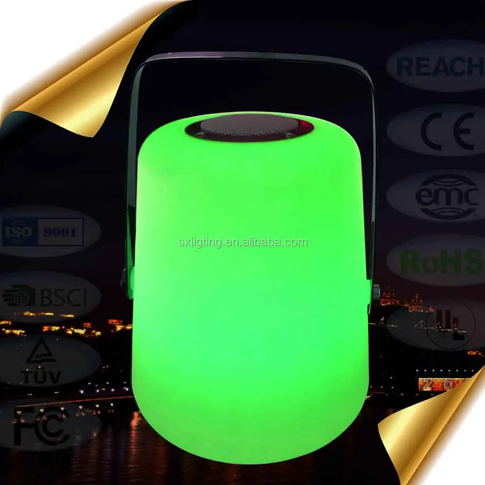 
Bluetooth Handle LED Lantern / Bluetooth RGB Color Changing Handle LED Lamp 
