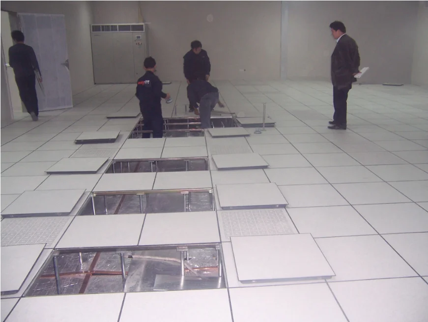 Guangzhou Building Materials Wanael 60x60cm Oa Bare Finished Steel Raised Access Floor