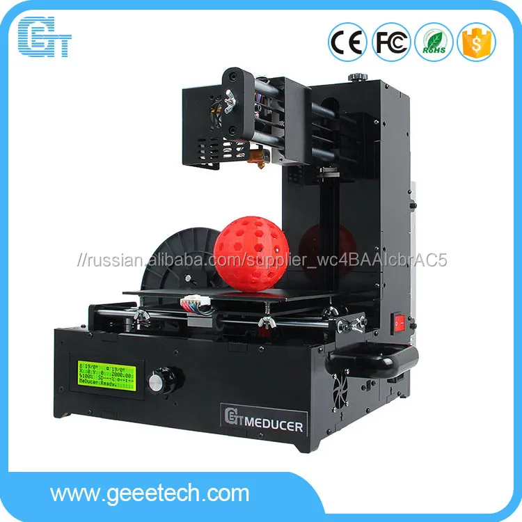 Geeetech Top Selling Compact Acrylic 3D Printer Can be used at home, office and laboratory