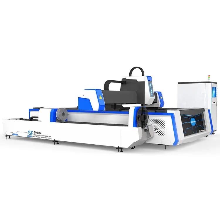Highly Sold Fiber Laser Cutting Sheet and Pipe Machine SF3015