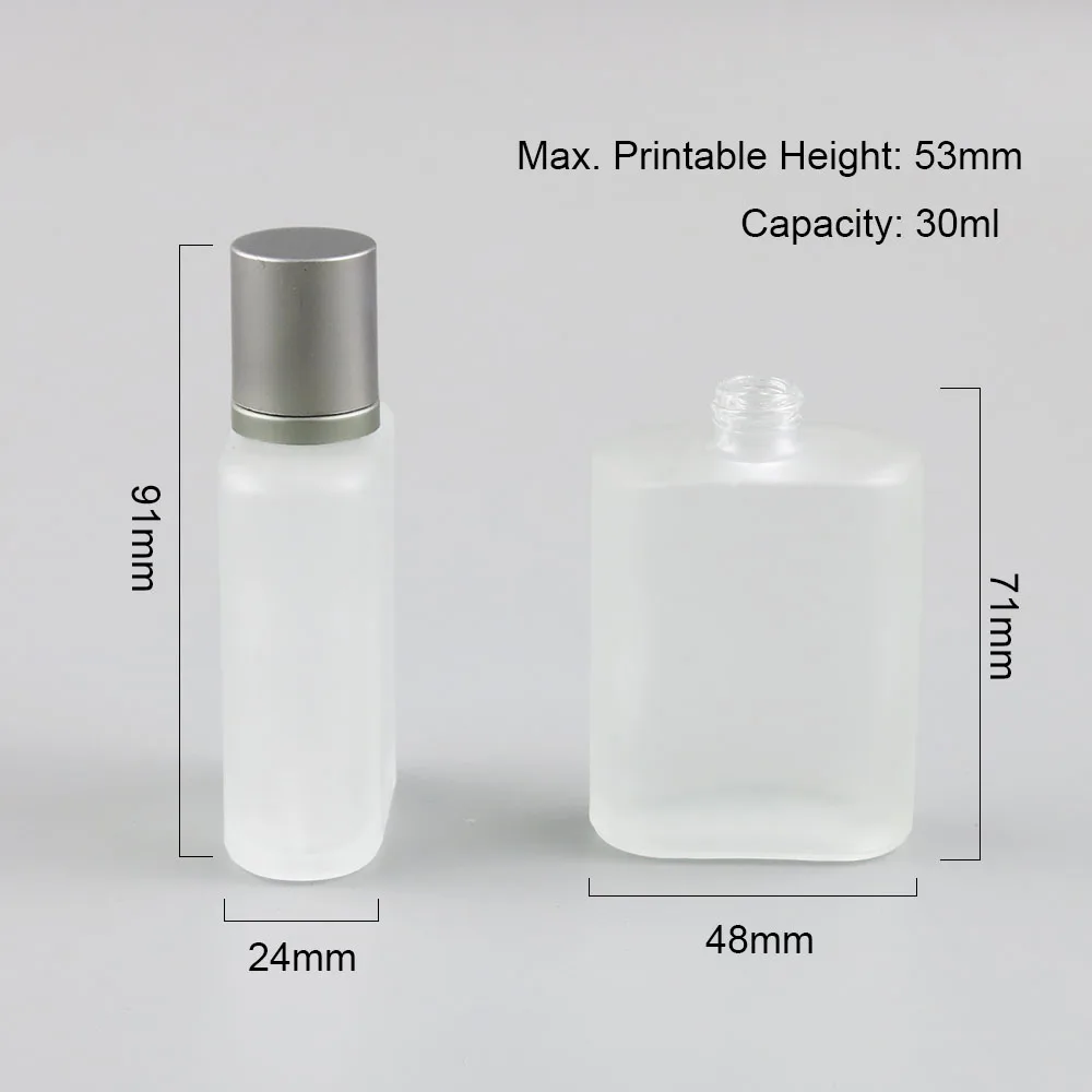 30ml/1 Oz Empty Refillable Glass Spray Perfume Bottle Atomizerdisinfectant alcohol spray pocket bag