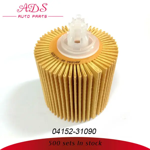 for highlander toyota oil filter element oem: 04152-31090