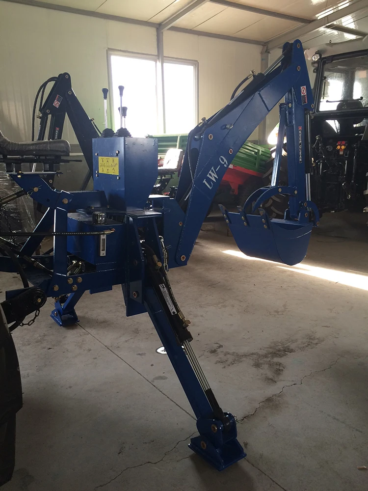 High Quality Wholesale Price Customized Tractor Pto Backhoe Mini Excavator Towable Backhoe Cheap Tractor PTO Driven Mini Backhoe