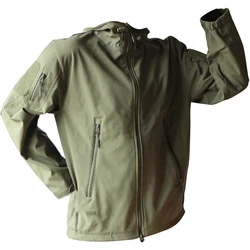 Custom Wholesale Spring And Autumn Outdoor Hunting Tactical Softshell Jackets For Men
