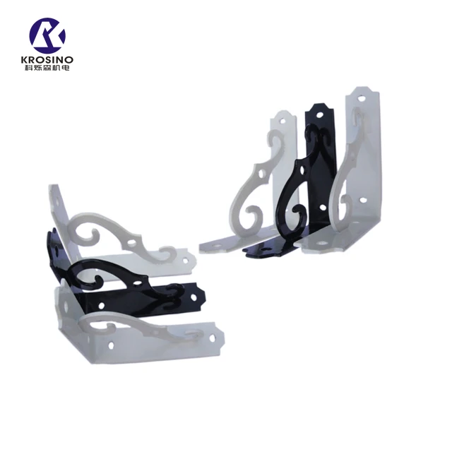 China Wholesale 90 Degree Custom Made Right Angle Shelf Bracket Decorative Shelf Metal Bracket
