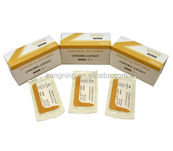 Производитель Обычных хирургических шов catgut CE ISO