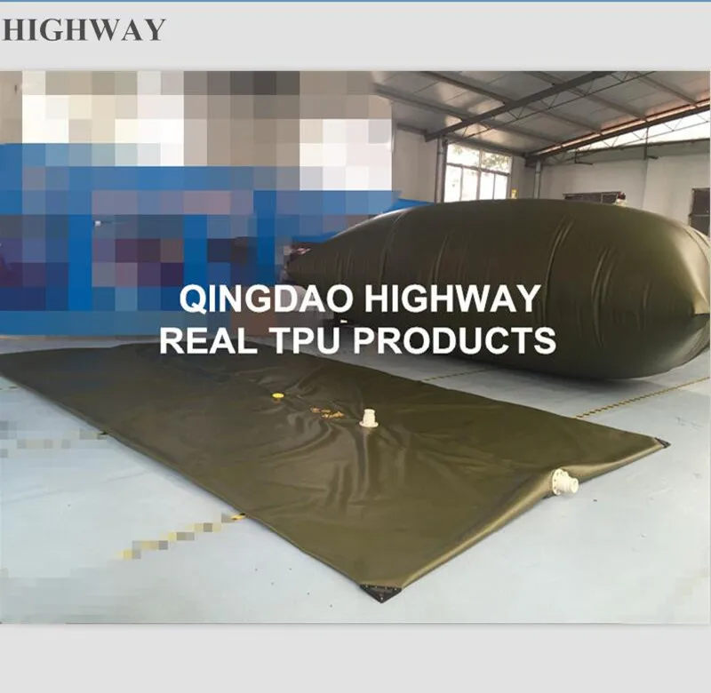 Durable flex tank container for gasoline, diesel oil storage and transport