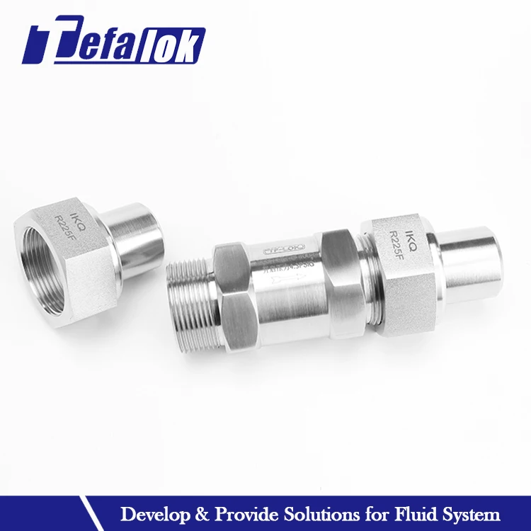 Tube End Connection ON-OFF Check Valve
